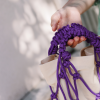 the market bag | iris purple - imagine 3
