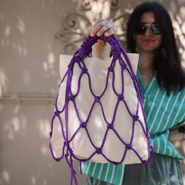 the market bag | iris purple